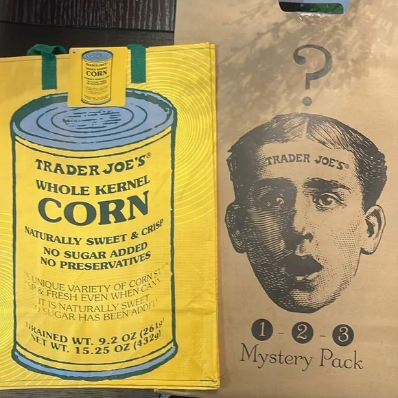 Trader Joe’s Collectible Corn Reusable Shopping Bag